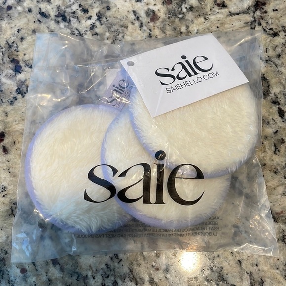 Saie Reusable Beauty Rounds For Skin Care Or Makeup - 3 Pack - Picture 1 of 7